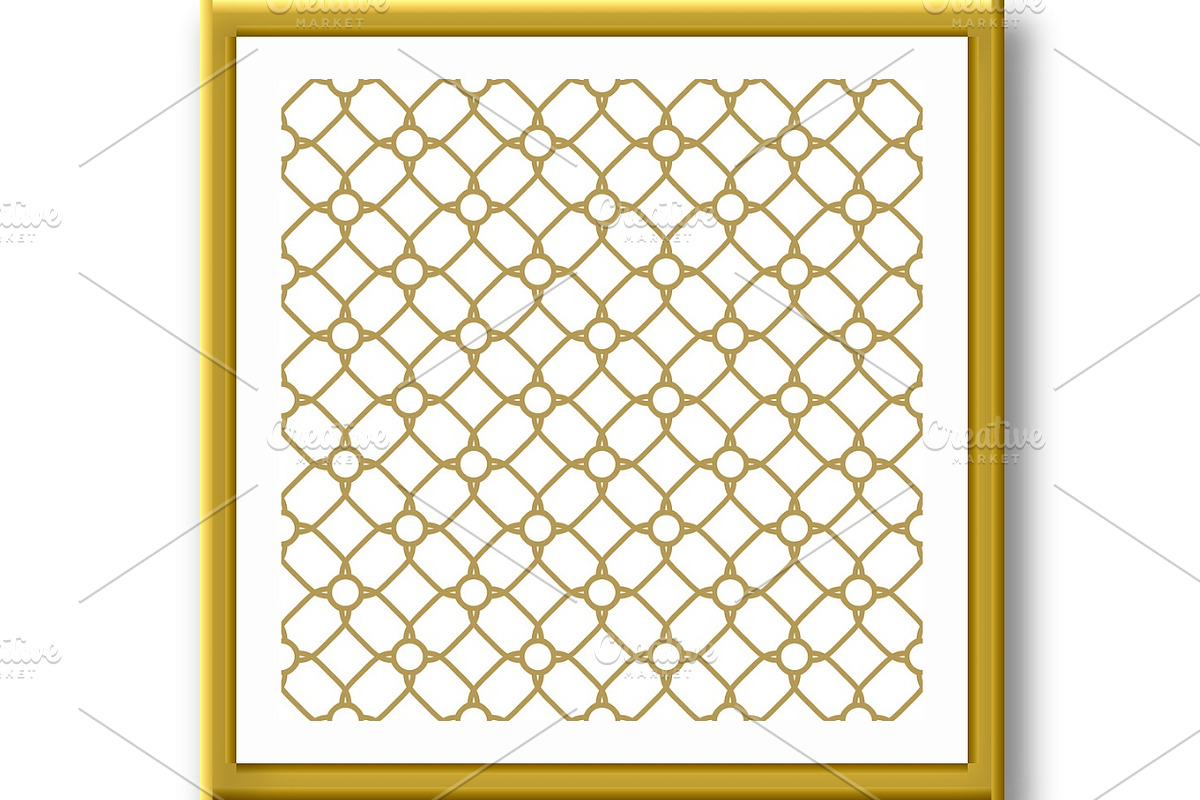 Geometric Seamless Vector Abstract, a Decorative Illustration by FineArtStudio (Photo 3 of 3)