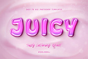 Juicy Jelly 3D Text Effects - 6 PSD, a Layer Style Add-On by Andrew Skoch Design (Thumbnail 2 of 10)