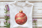 Glitter Christmas Elements Sublimati, an Illustration by CraftArtStudio (Thumbnail 5 of 6)