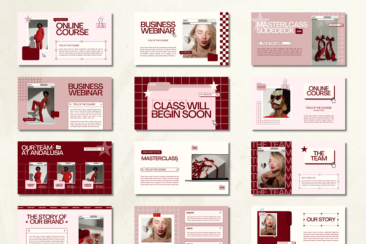 Slide Deck Masterclass Webinar, a Presentation Template by Branding Babe Co. (Photo 3 of 10)