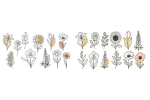 Floral illustrations showcasing, an Arts & Entertainment Photo by ZinetroN