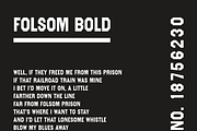 Folsom Bold, a Script Font by Pale Horse (Thumbnail 4 of 4)