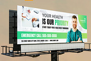 Health Care Clinic Billboard, a Stationery Template by ContestDesign (Thumbnail 1 of 2)