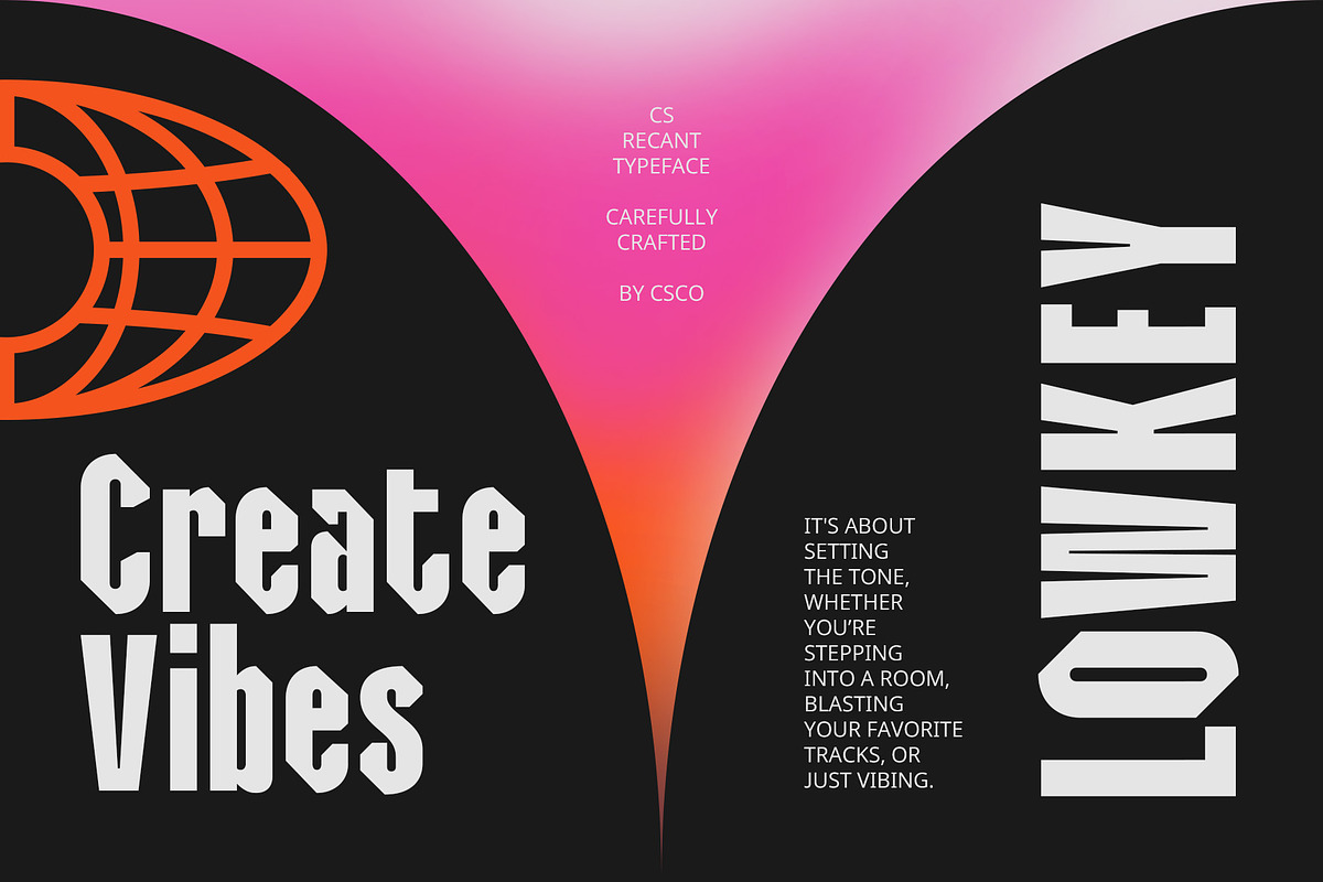 CS Recant – Bold Font, a Sans Serif Font by Craft Supply Co. (Photo 2 of 8)