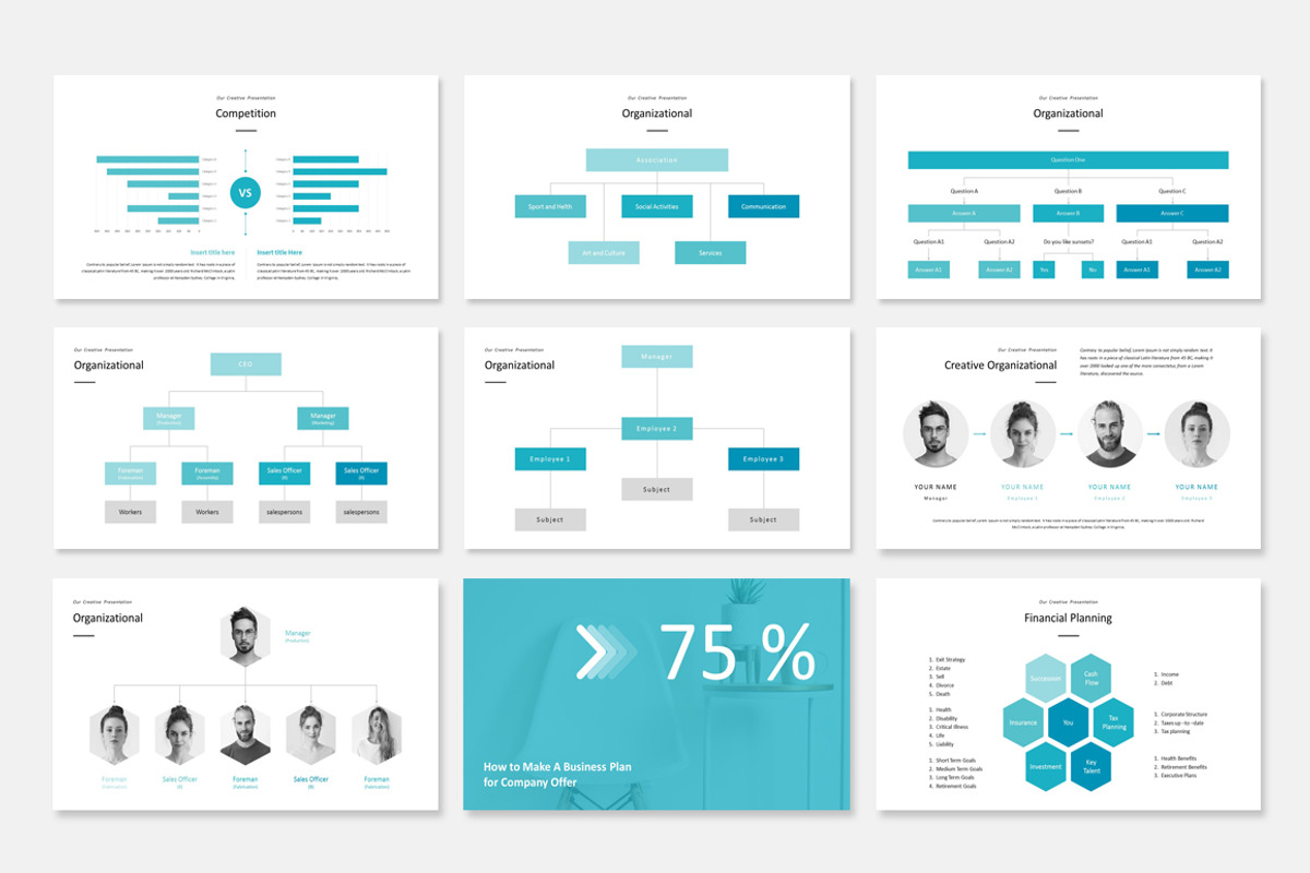 Business Plan PowerPoint Template, a Presentation Template by WhiteGraphic (Photo 20 of 50)