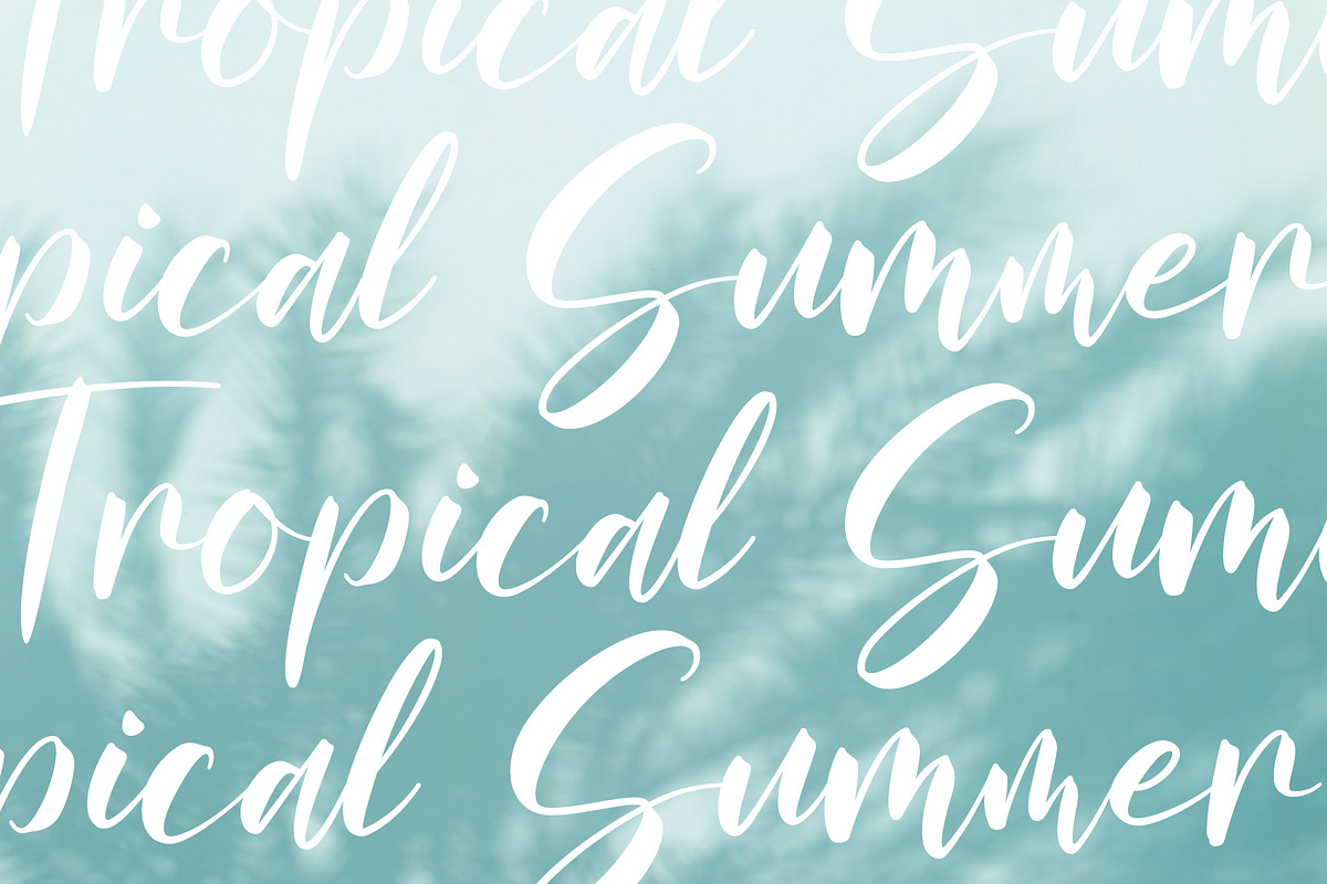 Salmanda - a handwritten script font, a Script Font by NendesKombet Studio (Photo 5 of 7)