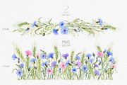Knapweed and wildflowers collection, an Illustration by ReachDreams (Thumbnail 7 of 12)