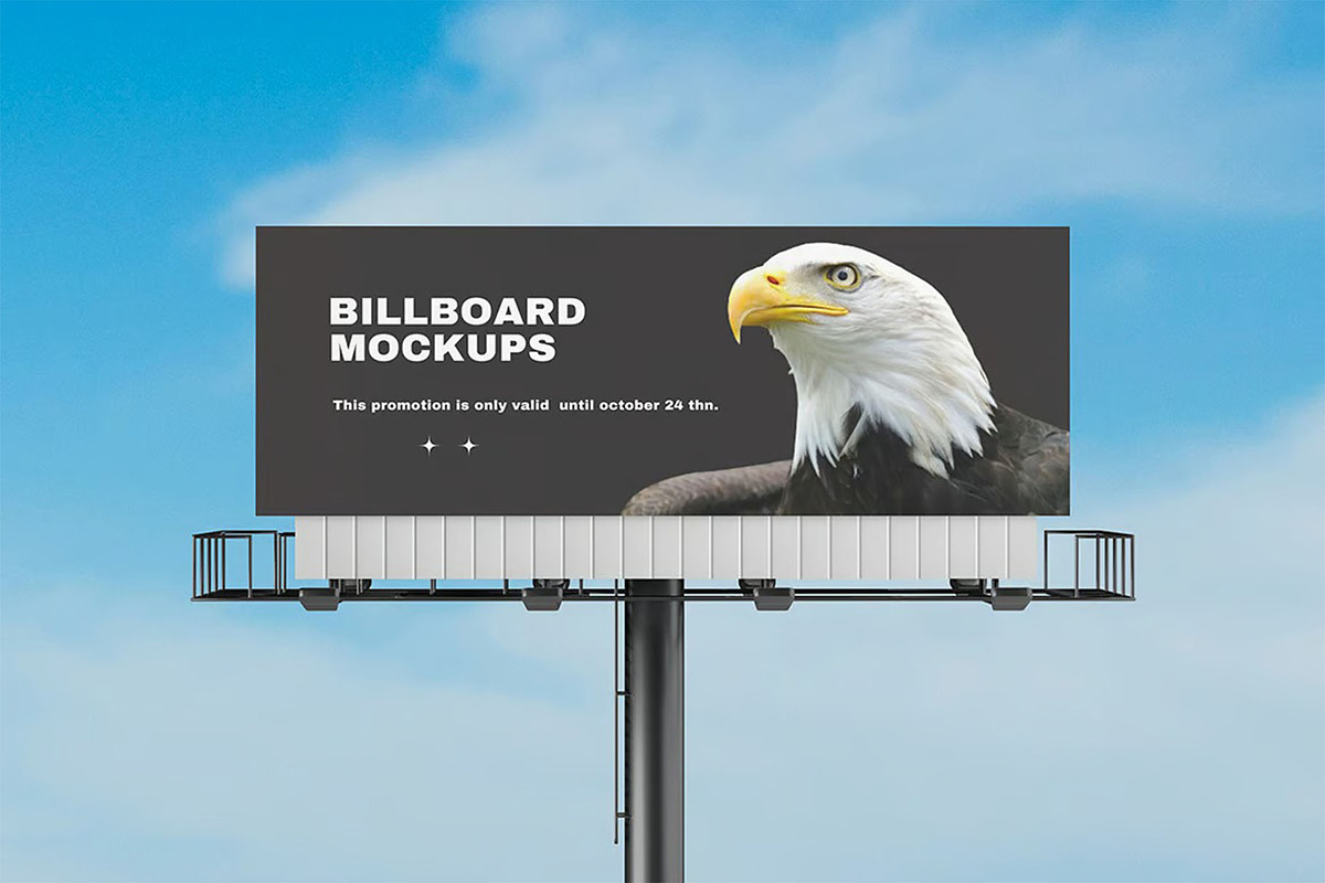 Billboard Mockup, an Advertising Mockup by zpackcreative (Photo 2 of 5)