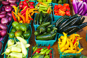 Peppers at the Farmer's Market