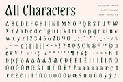 CS Korima Drawn, a Serif Font by Craft Supply Co. (Thumbnail 8 of 8)