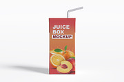 Juice Box Mockup, a Packaging Mockup by mockupbuys (Thumbnail 3 of 3)