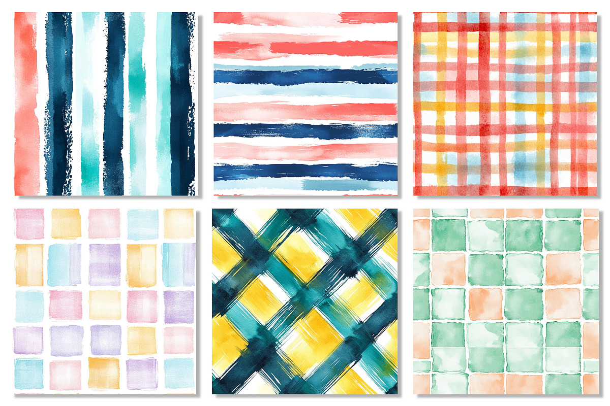Plaid Stripe Check Pattern, a Texture Graphic by Dream Creation (Photo 6 of 6)