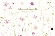 Watercolor Wildflower Garden, a Decorative Illustration by Altea Design Studio (Thumbnail 3 of 18)