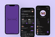 Meet Edge - Online Meeting App UI Ki, an UI Kit Template by Digibulbo (Thumbnail 5 of 8)