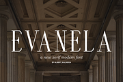 Evanela Font, a Serif Font by albert_kalingga (Thumbnail 1 of 5)