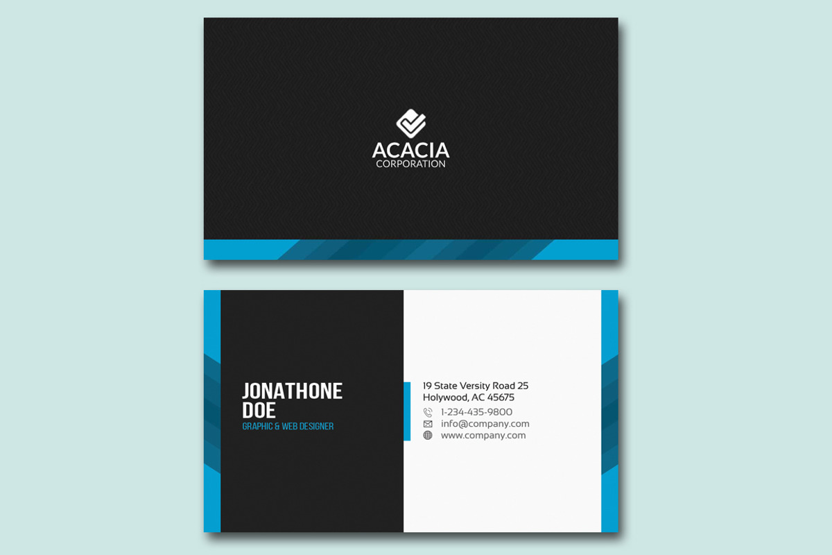 Trav Business Card, a Business Card Template by DesignGhar (Photo 1 of 5)