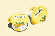Jam Packaging Mockup Set, a Packaging Mockup by Se٧enStudio (Thumbnail 3 of 7)