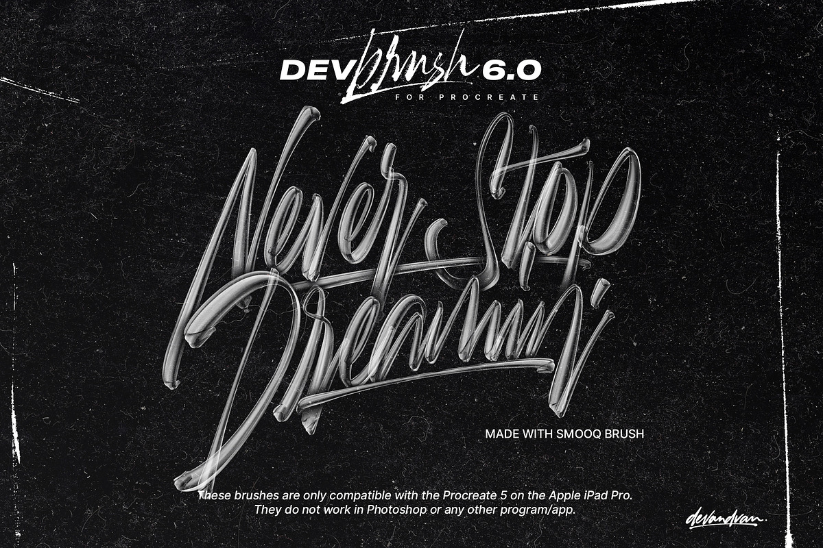 DevBrush 6.0 for Procreate 5, a Brush Add-On by Alif Devan R. (Photo 7 of 11)