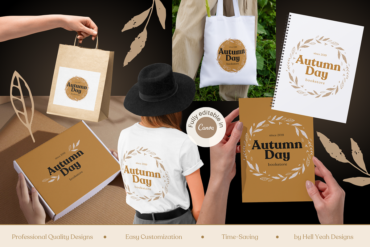 Vintage Logo Branding Templates, a Branding & Logo Template by Hell Yeah Designs (Photo 3 of 6)