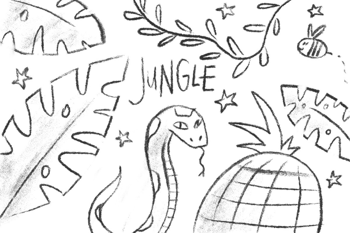 Blockwing Procreate Pencil Brushes, a Brush Add-On by studio.pancz (Photo 3 of 6)