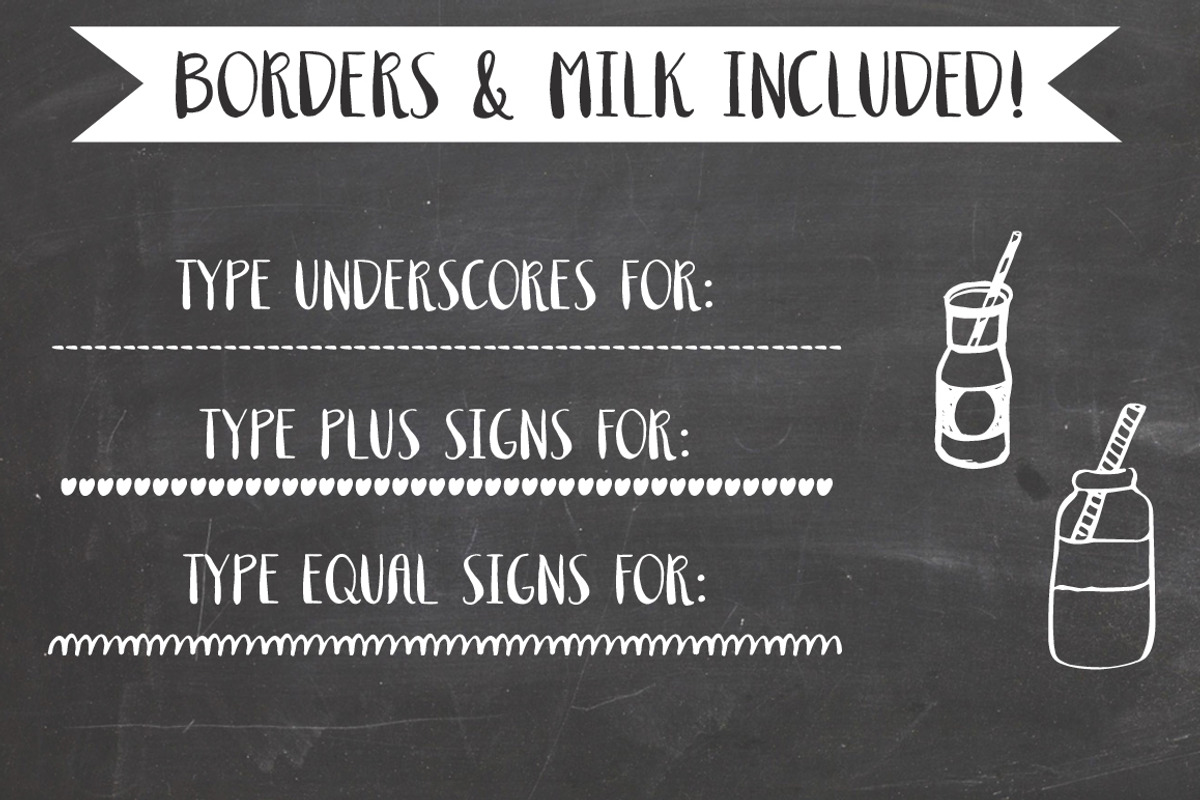 Milkmaid - A Smooth Uppercase Font preview 4