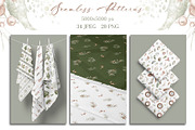 Boho‑Nordic Christmas Watercolor Set, a Seasonal Illustration by LenArt (Thumbnail 8 of 17)