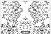 Manifestation Coloring Page, a Person Illustration by Nuvame Arts & Designs (Thumbnail 16 of 27)