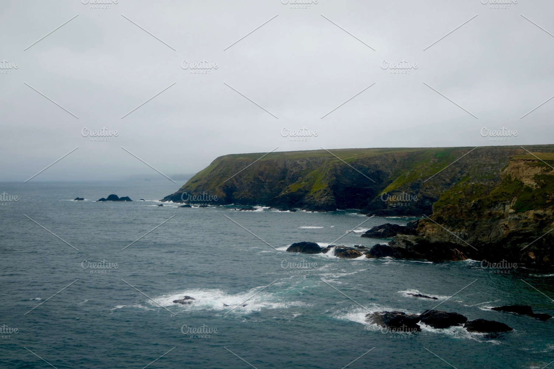 Cliffside stock photo containing nature and outdoors, a Nature Photo by alexedwards