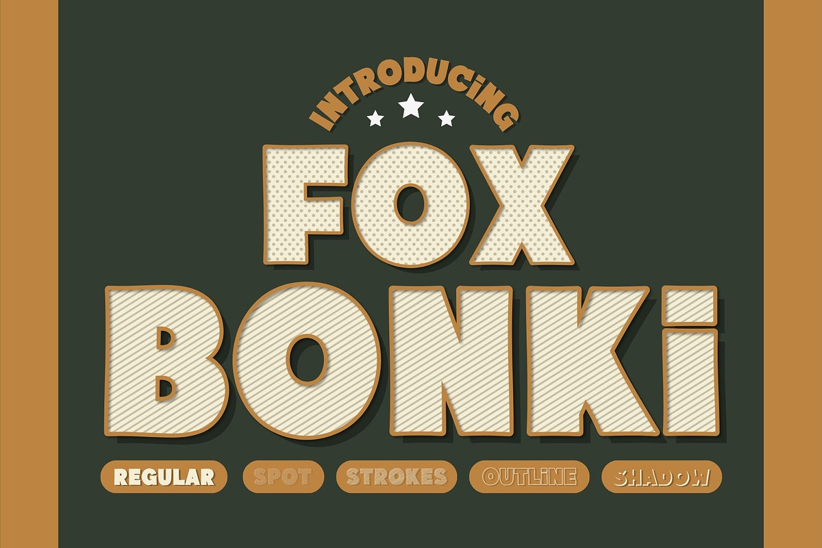 Fox Bonki, a Symbol Font by Fox7 By Rattana (Photo 1 of 14)