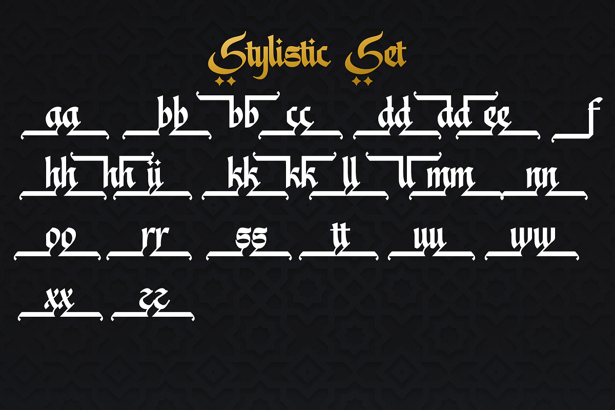 Faradisa, a Blackletter Font by RNDI Type Foundry (Photo 12 of 13)