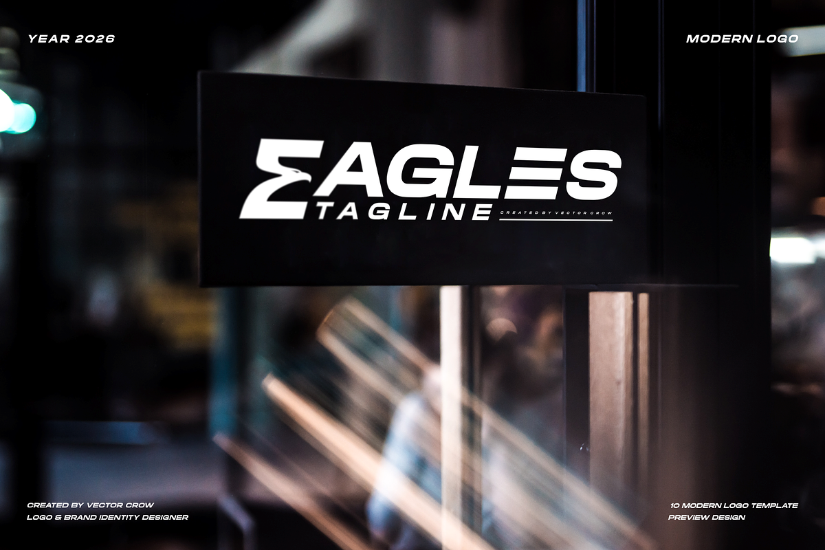 Eagle Letter E Logo Bundle, a Branding & Logo Template by VectorCrow (Photo 10 of 16)