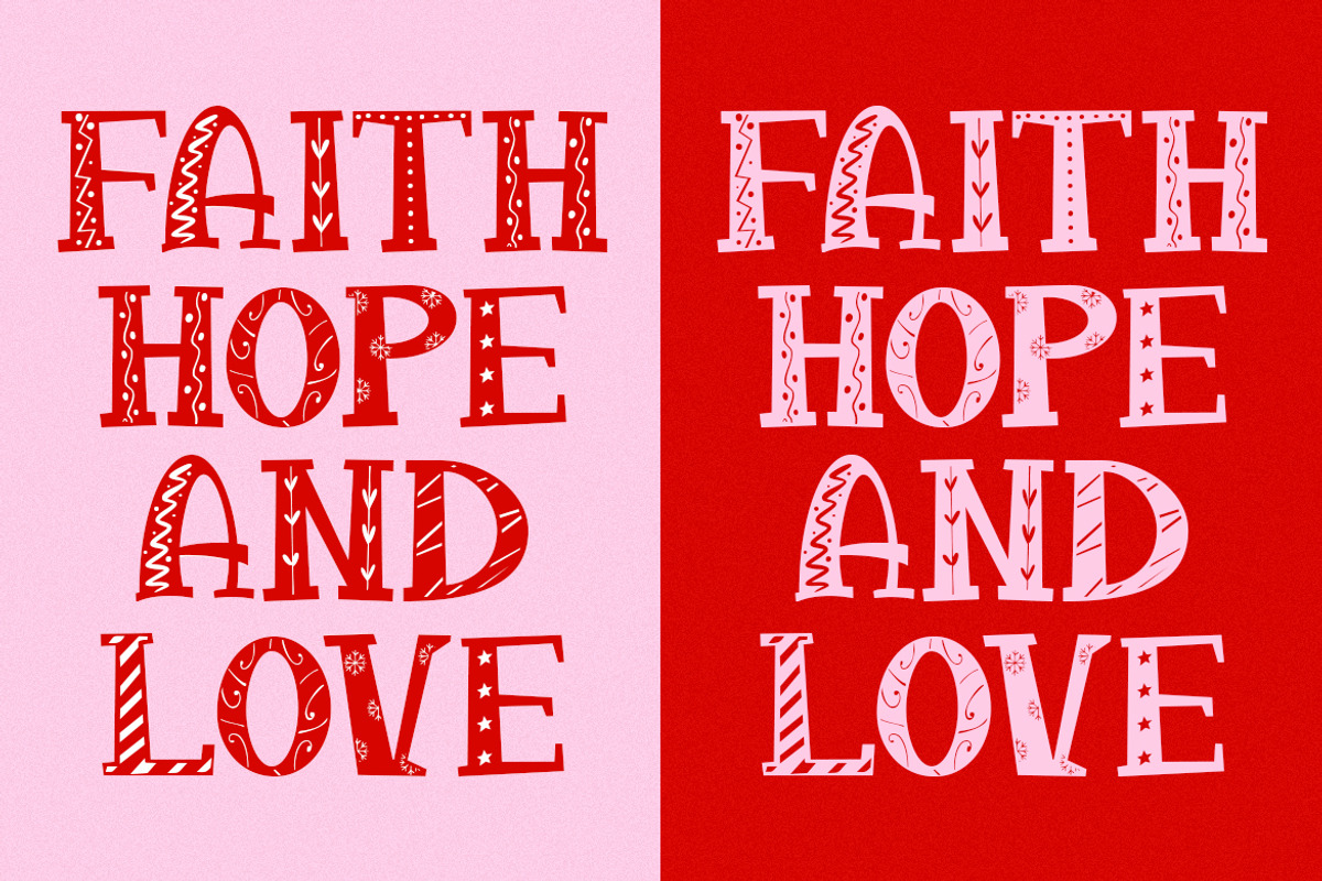Christmas - Playful Christmas Font, a Handwritten Font by GroovyFontCo (Photo 6 of 7)
