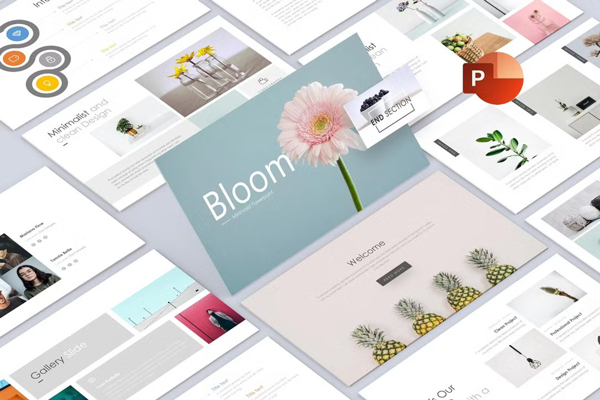 Minimalist Powerpoint Template, a Presentation Template by GearShift (Photo 1 of 4)