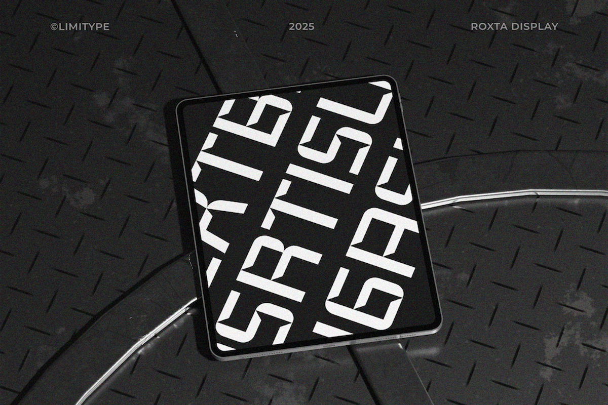 Roxta - Futuristic Font, a Sans Serif Font by limitype (Photo 3 of 10)