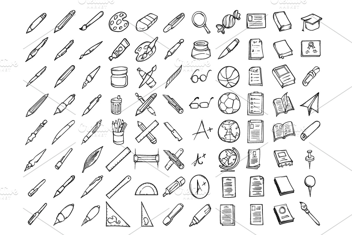 707 Hand Draw doodle icons set, an Outline Icon by TKDoodle (Photo 14 of 17)