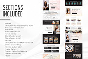 Life Coach Canva Website Template, a Landing Page Template by Kromatic Design Studio (Thumbnail 2 of 8)