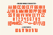 Golden Ghouls - Display Font, a Sans Serif Font by Pian45 Studio (Thumbnail 2 of 8)