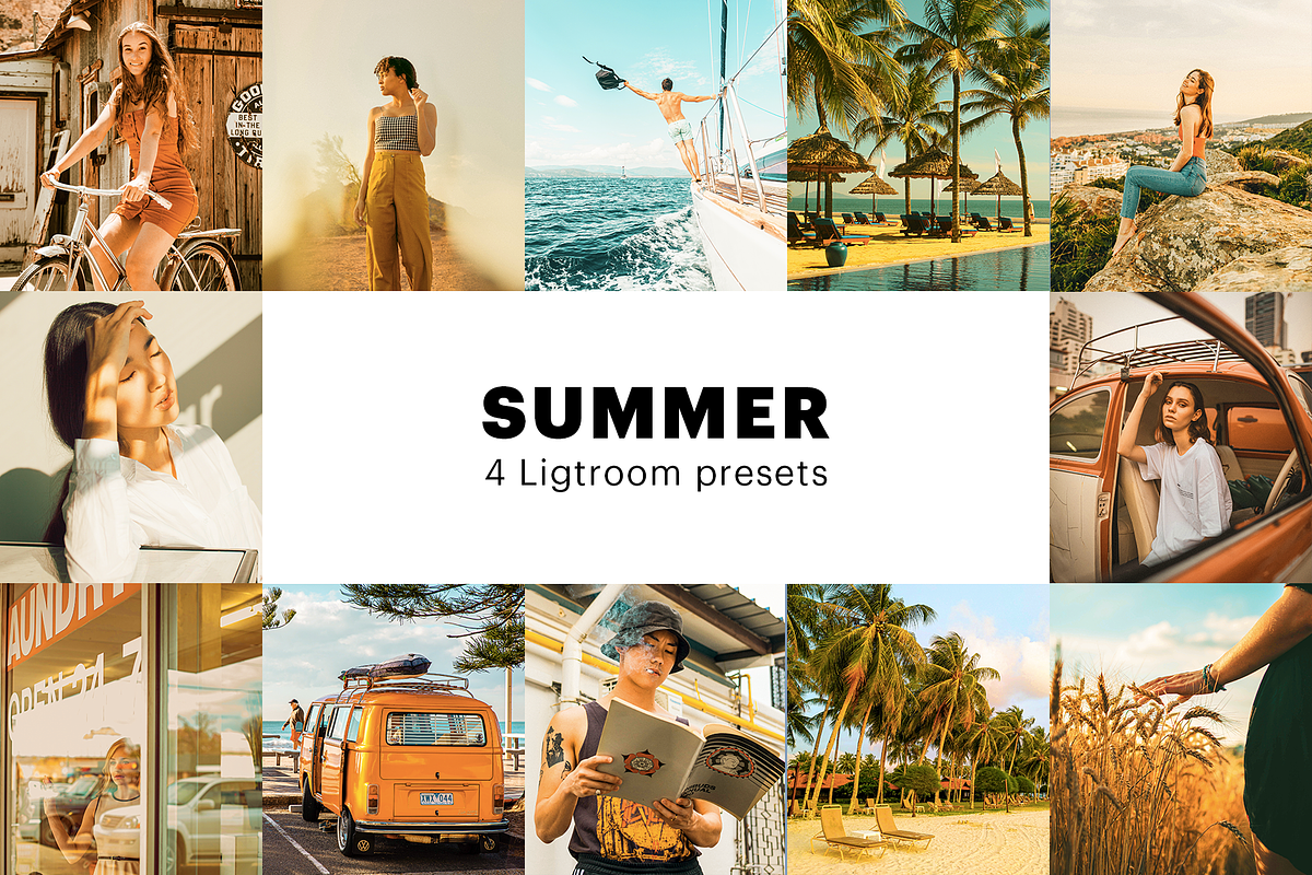 4 Summer Lightroom Presets, a Preset Add-On by AnagramDesign (Photo 1 of 7)
