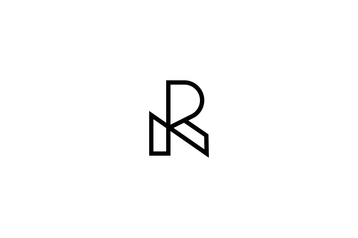 Monogram R Letter Logo Design preview 4