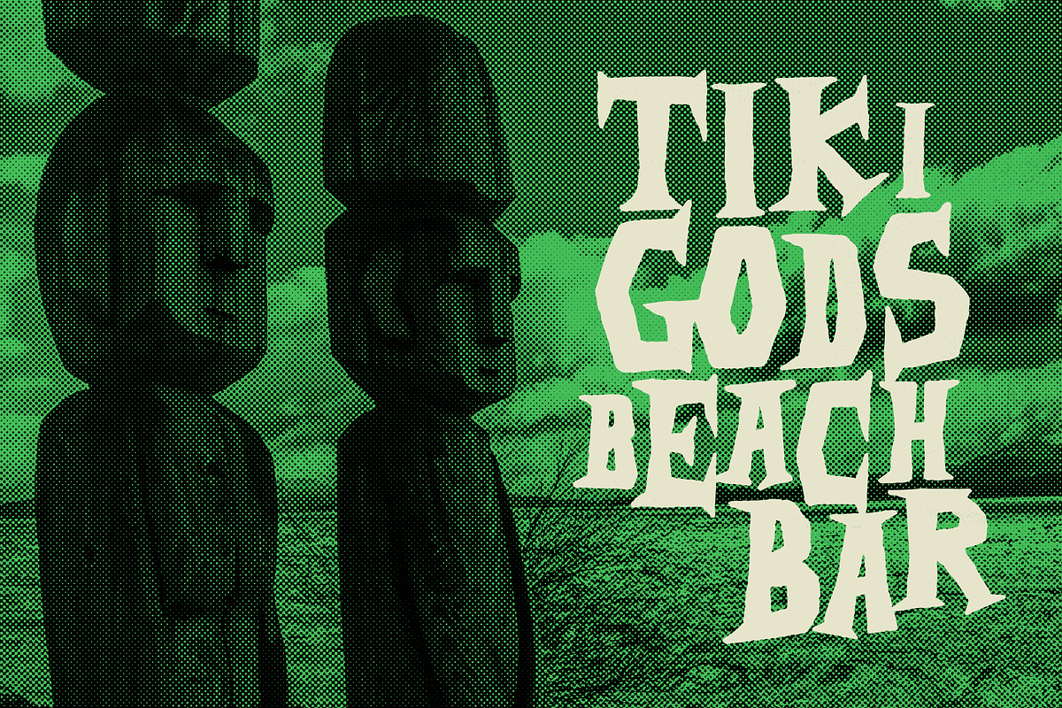 Surfnik - A Hand-Made Surf Font, a Serif Font by Wingsart Studio (Photo 8 of 15)