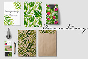 Tropical Design Pack, a Pattern Graphic by Tigrechat Design Lab (Thumbnail 3 of 5)