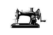 Vintage Sewing Machine Bundle, an Illustration by yasushie (Thumbnail 17 of 31)