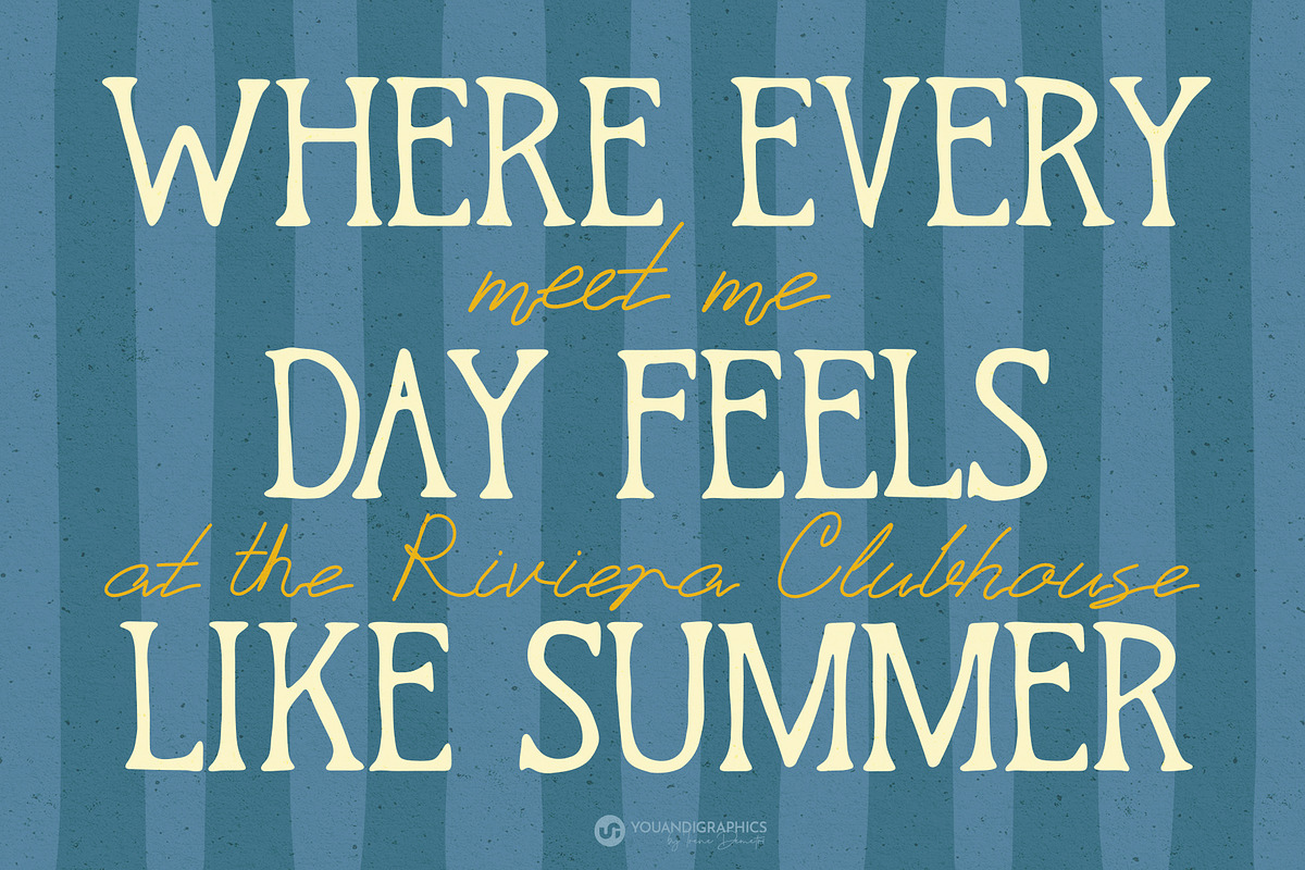 Handwritten Serif & Script Font Duo, a Handwritten Font by Youandigraphics (Photo 3 of 10)