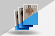 A4 Magazine Mockup Set - 8 views, a Books & Magazine Mockup by Illusiongraphic (Thumbnail 11 of 19)