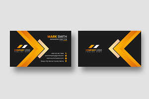 Creative Visiting Card Design, a Graphic by Sashamim22