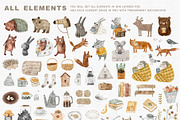 2 SEASONS | 324 elements, an Animal Illustration by Oksana Stepova (Thumbnail 16 of 17)