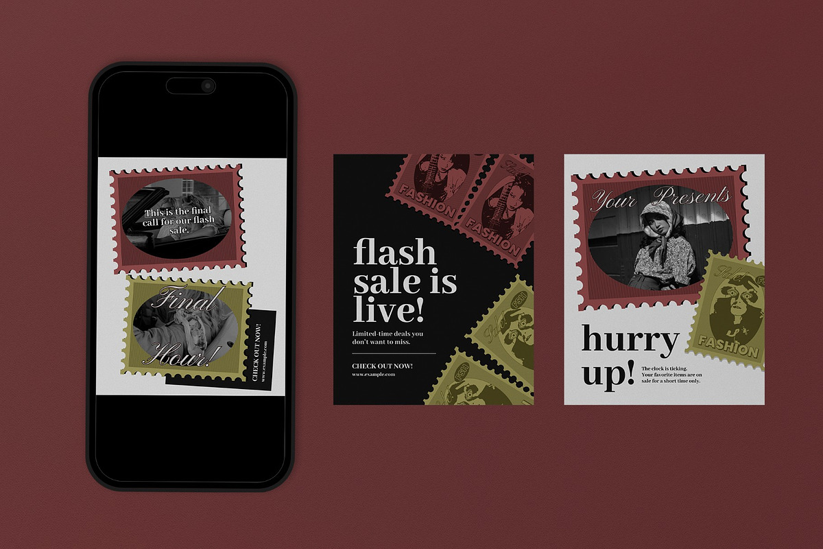 Fashion E-Commerce Sale Instagram, a Social Media Template by graphicook (Photo 3 of 3)