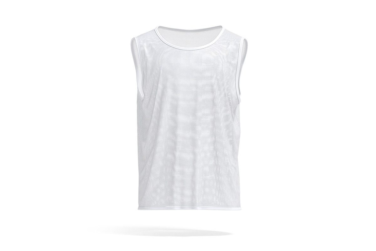 White Football Bib Vest 3D Model, an Object 3D Model by rebrandy (Photo 1 of 9)