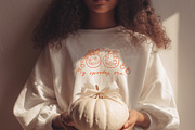 Coquette Halloween - pink edition, a Seasonal Illustration by Cute Atelier (Thumbnail 7 of 12)
