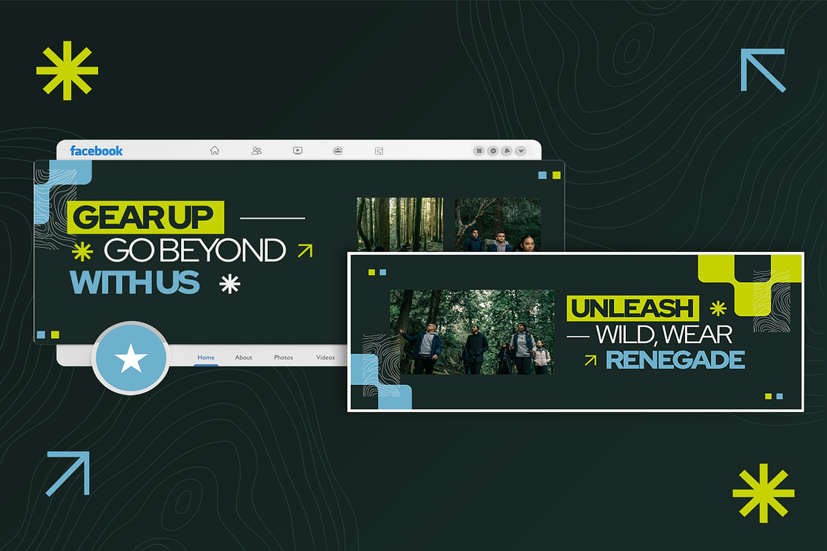 Renegade Deviation - Facebook Cover, a Social Media Template by StreaksideStd (Photo 2 of 3)